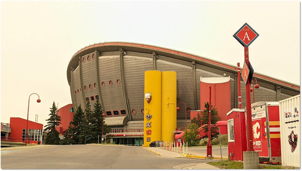 L e Saddledome, Calgary